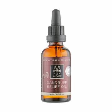 Масло для волос Apivita Dandruff Relief Oil For Dry & Oily Dandruff Conditions против сухой и жирной перхоти, 50 мл Масло для волос Apivita Dandruff Relief Oil For Dry & Oily Dandruff Conditions против сухой и жирной перхоти, 50 мл
