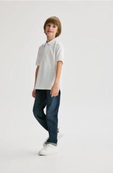 Reserved - Футболка поло - білий - 021FH-00X