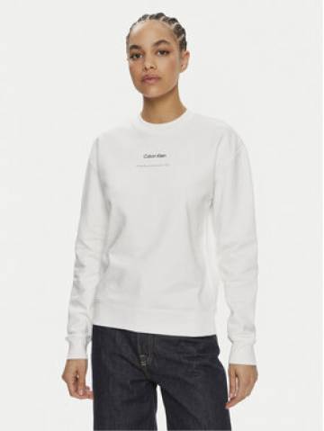 Calvin Klein Світшот Multi Logo K20K207216 Білий Regular Fit Calvin Klein Світшот Multi Logo K20K207216 Білий Regular Fit