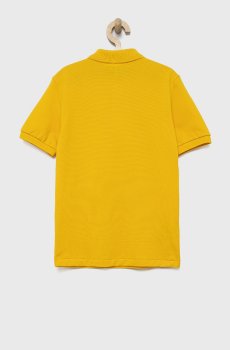 Детское хлопковое поло Lacoste