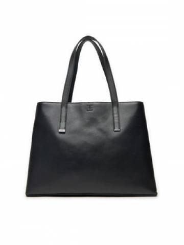 Calvin Klein Сумка Ck Plaque Medium Shopper K60K612782 Чорний Calvin Klein Сумка Ck Plaque Medium Shopper K60K612782 Чорний