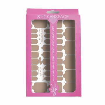 Наклейки для дизайна ногтей StickersSpace Chanel Pedi (299129)