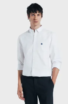 Мужская белая рубашка Белый XL SPRINGFIELD 272781