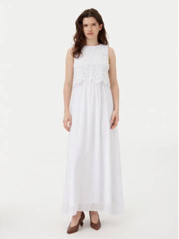 Vila Коктейльна сукня Milina 14100341 Білий Regular Fit Vila Коктейльна сукня Milina 14100341 Білий Regular Fit