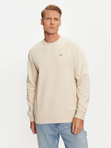 Tommy Jeans Світшот DM0DM20741 Бежевий Regular Fit Tommy Jeans Світшот DM0DM20741 Бежевий Regular Fit