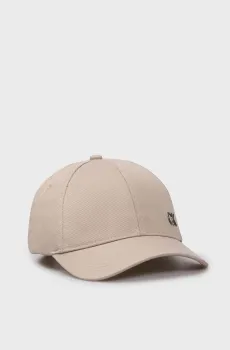 Мужская светло-серая кепка CK BOMBED METAL BB CAP Серый ONESIZE Calvin Klein K50K512349