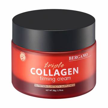 Укрепляющий крем для лица Bergamo Triple Collagen Firming Cream с тройным коллагеном, 50 г Укрепляющий крем для лица Bergamo Triple Collagen Firming Cream с тройным коллагеном, 50 г