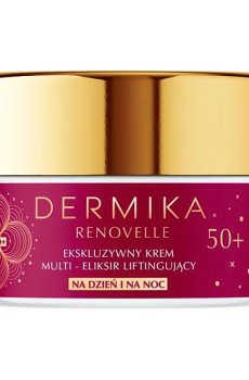 Мультиукрепляющий крем-эликсир для лица Dermika Renovelle Exclusive Multi Firming Cream Elixir 60+, 50 мл