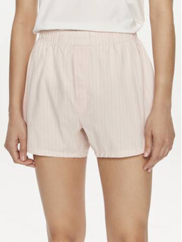 Calvin Klein Underwear Шорти з тканини 000QS6892E Рожевий Relaxed Fit Calvin Klein Underwear Шорти з тканини 000QS6892E Рожевий Relaxed Fit