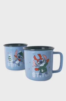 Голубая чашка (2 шт) Stitch Голубой ONESIZE womensecret 1372587
