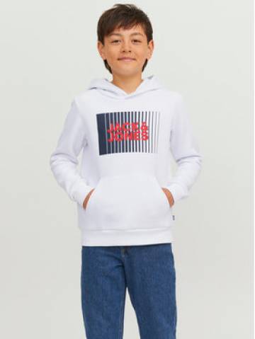 Jack&Jones Junior Світшот 12237459 Білий Regular Fit Jack&Jones Junior Світшот 12237459 Білий Regular Fit