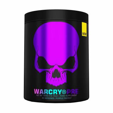 Предтренировочный комплекс Genius Nutrition Warcry (New Formula) Пурпурная фантазия, в порошке, 400 г Предтренировочный комплекс Genius Nutrition Warcry (New Formula) Пурпурная фантазия, в порошке, 400 г