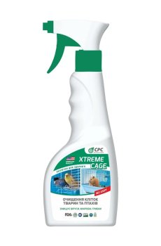 Средство для очистки клеток животных и птиц CPC Xtreme Cage без хлора, 500 мл