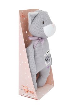 Мягкая игрушка Tigres Котик Star, с рождения (КО-0074)