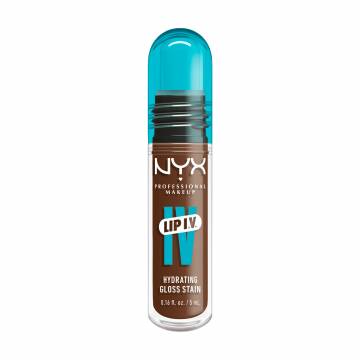 Блеск-тинт для губ NYX Professional Makeup Lip I.V. Hydrating Lip Gloss Stain 03 Splash N Spice, 5 мл Блеск-тинт для губ NYX Professional Makeup Lip I.V. Hydrating Lip Gloss Stain 03 Splash N Spice, 5 мл