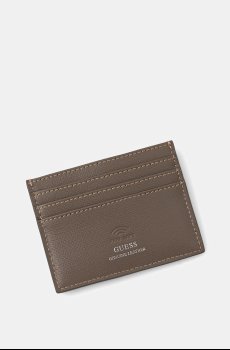 Кожаный чехол на карты Guess