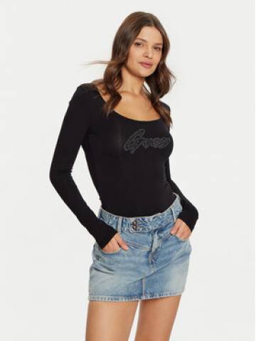 Guess Боді W5RP00 K68D2 Чорний Slim Fit Guess Боді W5RP00 K68D2 Чорний Slim Fit