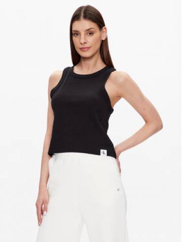 Calvin Klein Jeans Топ J20J221055 Чорний Regular Fit Calvin Klein Jeans Топ J20J221055 Чорний Regular Fit