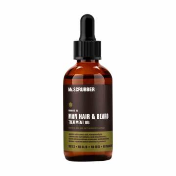 Комплекс масел для роста волос и бороды Man Hair & Beard Treatment Oil, 50 мл Комплекс масел для роста волос и бороды Man Hair & Beard Treatment Oil, 50 мл