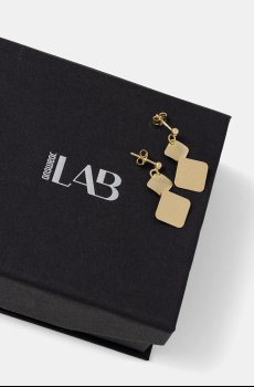 Серьги Answear.LAB из серебра 925 пробы, покрытого 18-каратным золотом