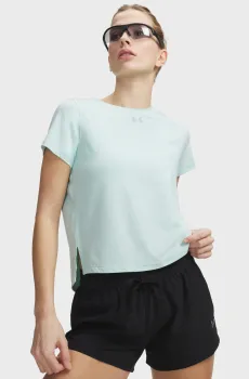 Женская мятная футболка UA Velociti Pro Shortsleeve Ментоловый L Under Armour 6009536-703