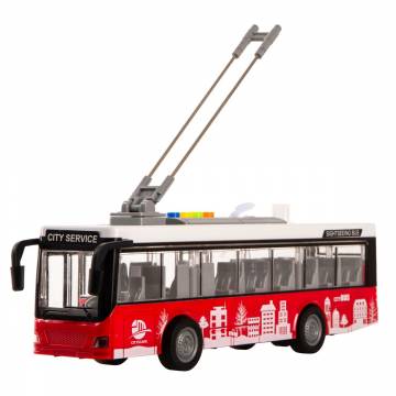 Автомодель DIY Toys Інерційний тролейбус (CJ-4002564) Автомодель DIY Toys Інерційний тролейбус (CJ-4002564)