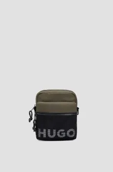 Мужская оливковая сумка Оливковый ONESIZE HUGO 50523513;257