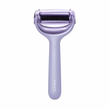 Электронный ролик для лица и тела с микроиглами Geske MicroNeedle Face & Body Roller 8 в 1 фиолетовый