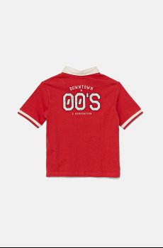 Детское хлопковое поло United Colors of Benetton