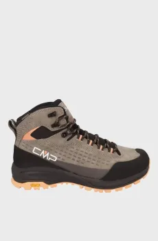 Женские бежевые замшевые ботинки VERTYX MID TREKKING SHOES WP Бежевый 38 CMP 3Q17286-17PT