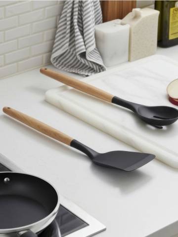 Кухонні прибори, 2 шт. - чорний