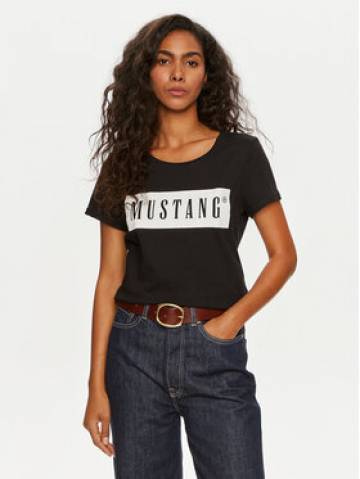 Mustang Футболка Alma 1013932 Чорний Regular Fit Mustang Футболка Alma 1013932 Чорний Regular Fit