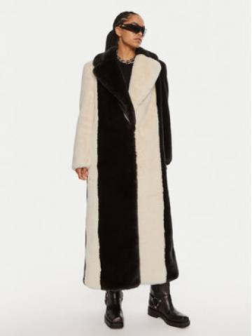 ROTATE Шуба Colourblock RT1914 Чорний Regular Fit