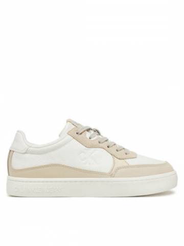 Calvin Klein Jeans Снікерcи Classic Cupsole Mg Wmm YM0YM01153 Білий Calvin Klein Jeans Снікерcи Classic Cupsole Mg Wmm YM0YM01153 Білий