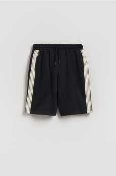 Reserved - Бавовняні шорти - чорний - 432HK-99X