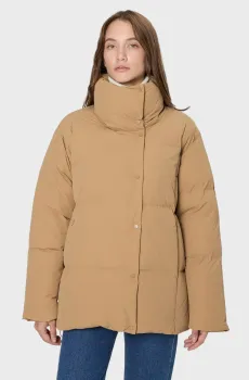 Женский бежевый пуховик Бежевый XS PRPY PWOUTSKM0035