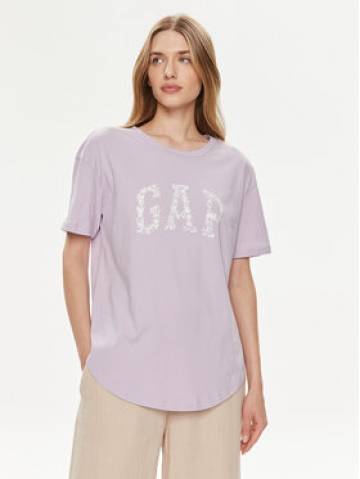 Gap Футболка 875093-02 Фіолетовий Relaxed Fit Gap Футболка 875093-02 Фіолетовий Relaxed Fit