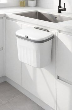 Відро для сміття - білий