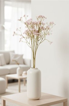 Декоративна штучна рослина - рожевий