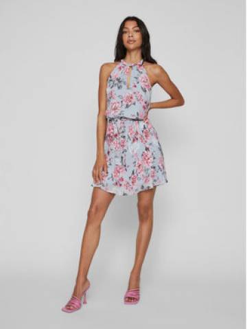 Vila Повсякденна сукня Juliette 14083808 Блакитний Regular Fit Vila Повсякденна сукня Juliette 14083808 Блакитний Regular Fit