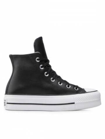 Converse Кеди Ctas Lift Clean Hi 561675C Чорний Converse Кеди Ctas Lift Clean Hi 561675C Чорний
