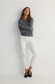 Reserved - Джинси mom fit - кремовий - 9773L-01J