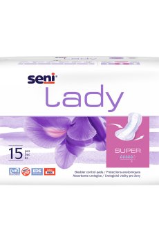 Урологические прокладки женские Seni Lady Super, 15 шт