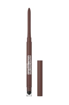 Автоматический стойкий гелевый карандаш для век Maybelline New York Tattoo Liner Automatic 040 Коричневый, 1 г