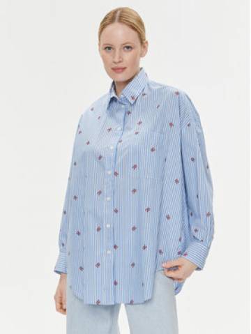 Tommy Hilfiger Сорочка WW0WW38970 Голубий Relaxed Fit