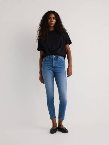 Reserved - Джинси slim fit з вузькою посадкою - синій - 574CY-55J Reserved - Джинси slim fit з вузькою посадкою - синій - 574CY-55J