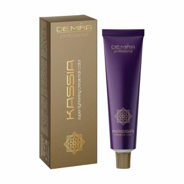Стойкая осветляющая крем-краска для волос DeMira Professional Kassia Super Lightening Cream Hair Color, SL/86, 90 мл Стойкая осветляющая крем-краска для волос DeMira Professional Kassia Super Lightening Cream Hair Color, SL/86, 90 мл