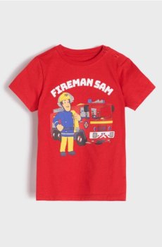 Футболка Fireman Sam - червоний