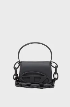 Женская черная кожаная сумка 1DR Черный ONESIZE Diesel X08709 P6248