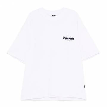 Cropp - Біла футболка з принтом - білий Cropp - Біла футболка з принтом - білий